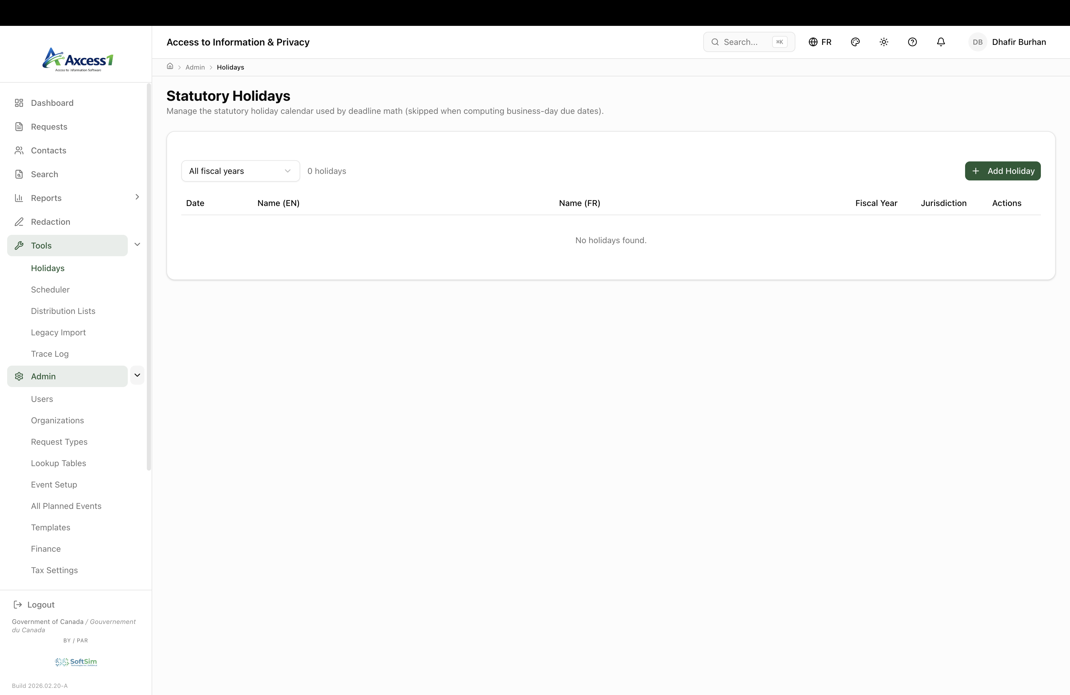 Release workflow